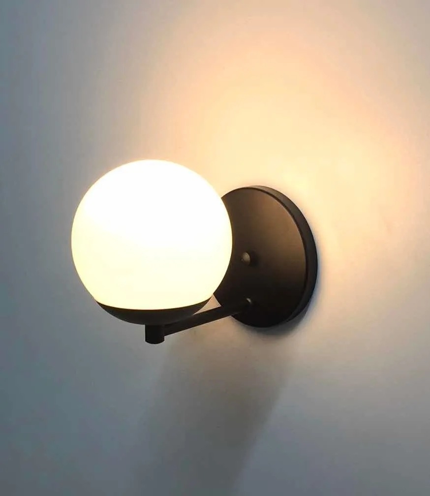 Arandela Jabuticaba 1L G9 170mm Globo Ø140mm FG Iluminação 1201/1