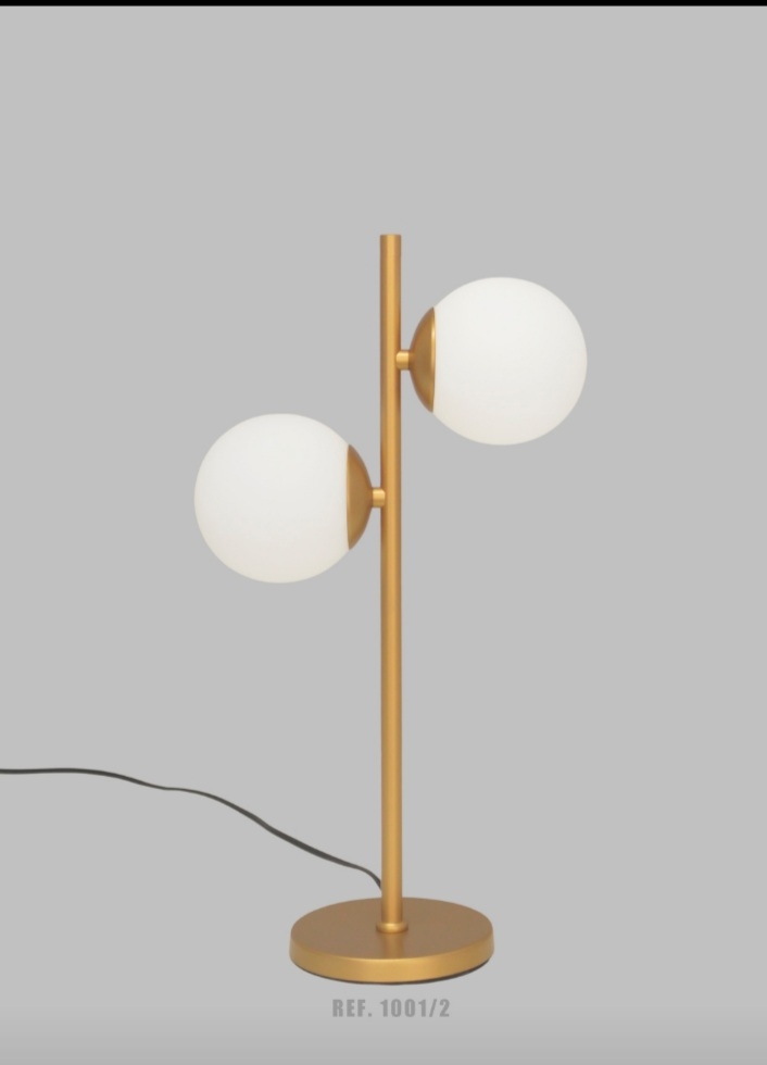 Abajur Jabuticaba 2L G9 430mm Globo Ø100mm FG Iluminação 1001/2
