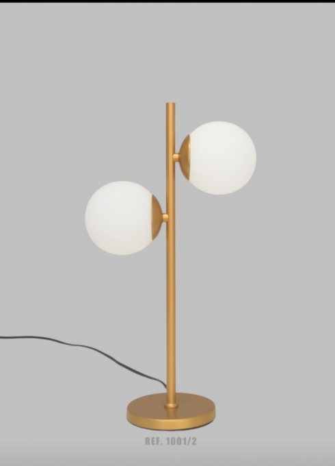 Abajur Jabuticaba 2L G9 430mm Globo Ø100mm FG Iluminação 1001/2