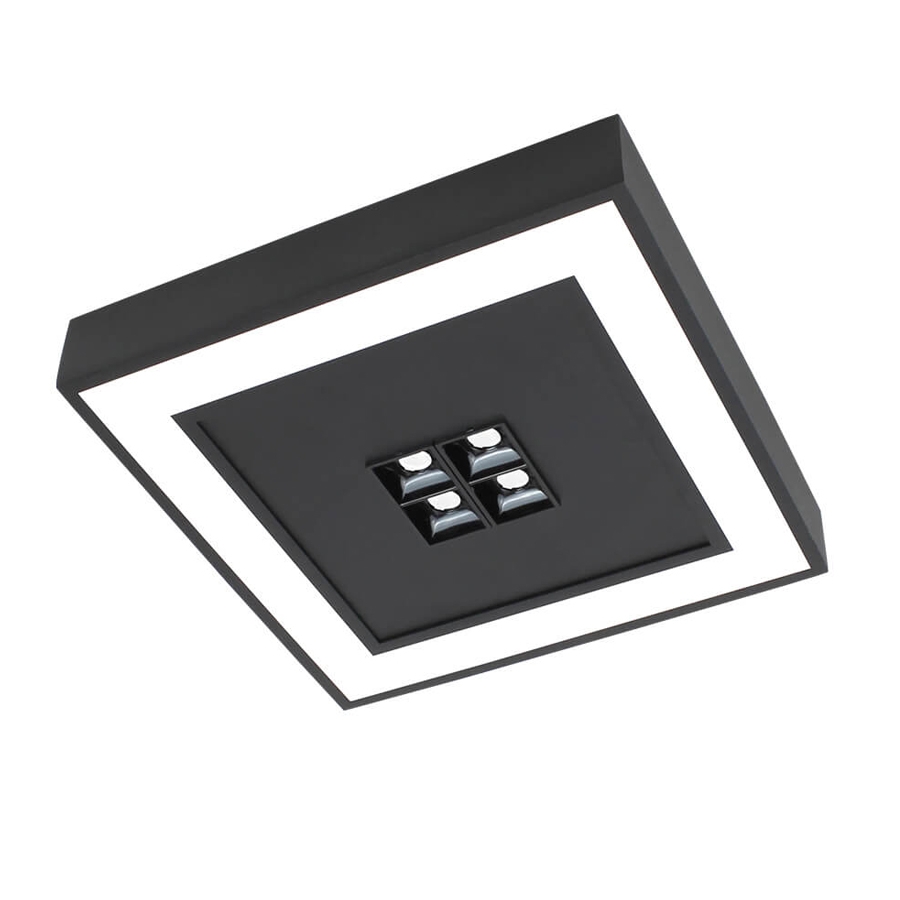 Plafon Sobrepor Newline Fit Edge 16,8W com 4 Focos 10° 4W 230x230x40mm PL0126LED