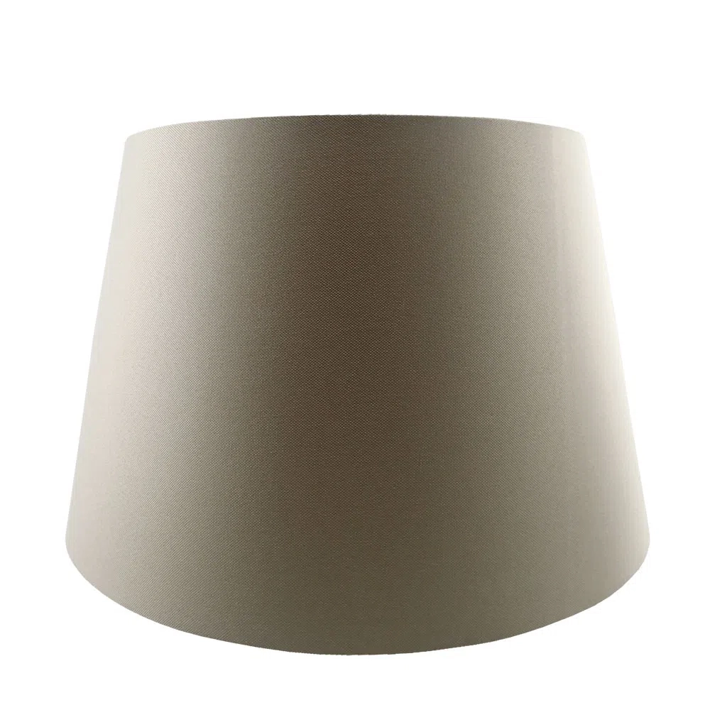 Cúpula para Abajur Bella Linen Cônica Ø390x450x600mm  Tecido Bege AL003B