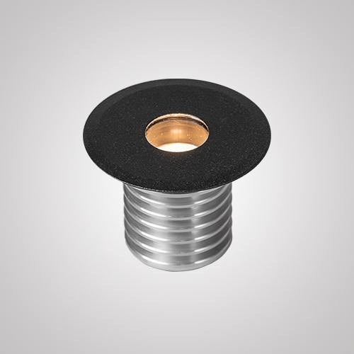 Embutido de Solo Direct Light 2,7 watts Assimétrico 20°65° Bivolt 2700K IRC90 IP66 Ø63mm DL EB1