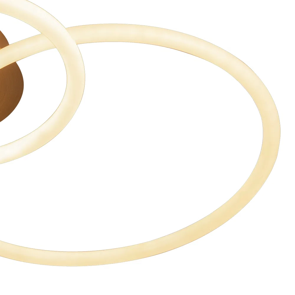 Plafon Bella Circolo Dourado 54 Watts 3000K 860x490mm BB020