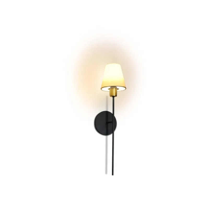 Arandela Spotline Torch 1L E27 Cúpula Tecido 90X500X140mm 817/1