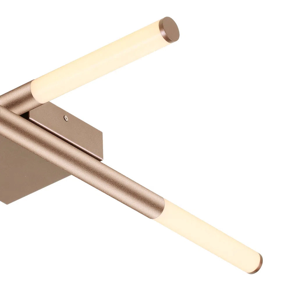 Plafon Bella Palito Dourado 24 watts 2700K Ø700x70mm CD016