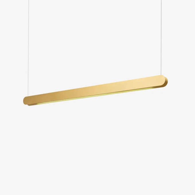 Pendente Golden Art Barra Linear 1L Tubular 1200mm  1300x75x40mm T620-130PI