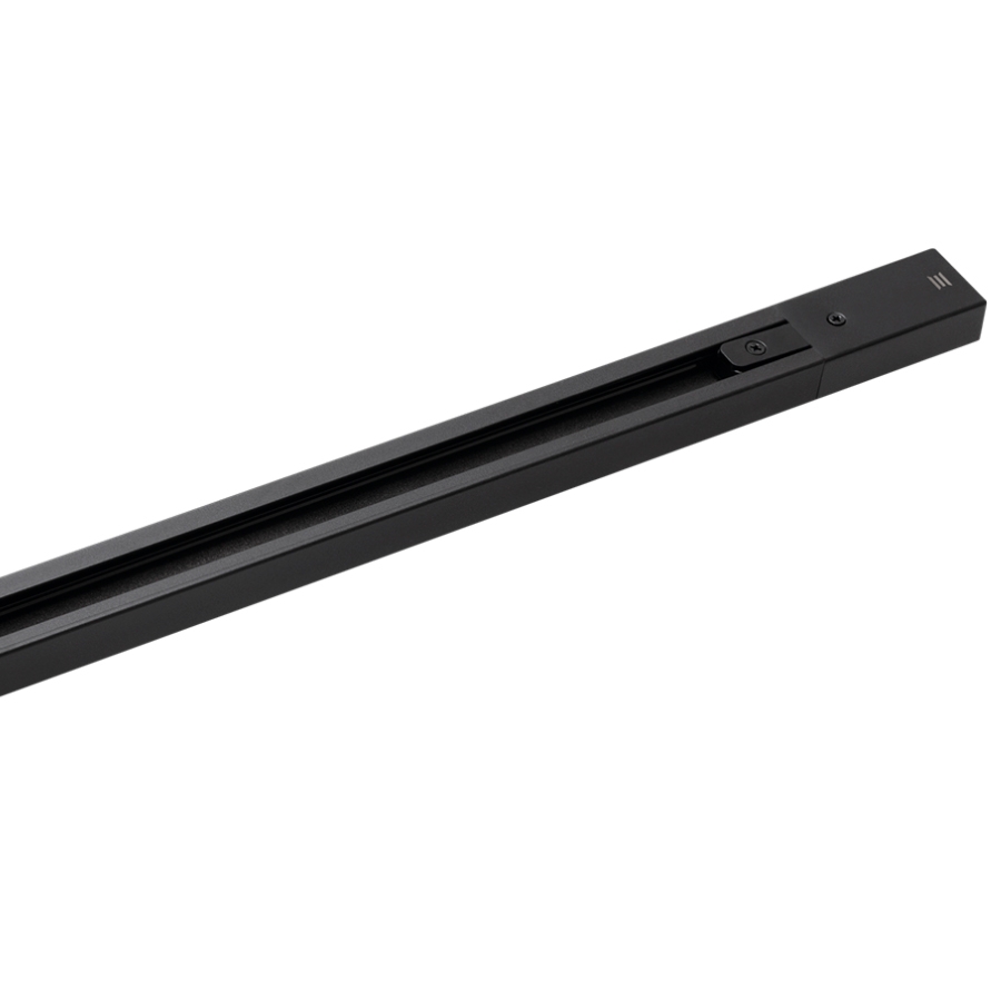 Trilho Sobrepor Eletrificado Stella 1,5 Metros Preto SD1015PTO