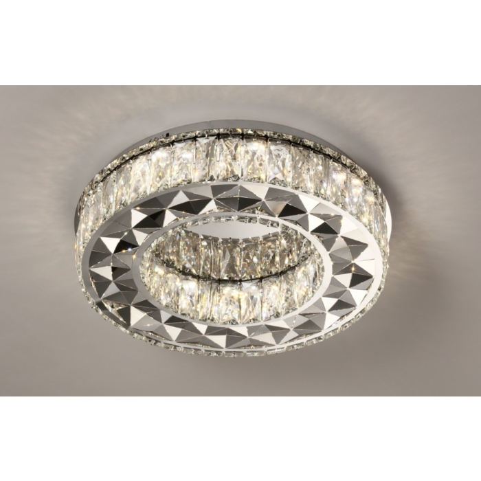 Plafon Sindora Cristal 32 watts 3000/4000/6000K Bivolt Ø350mm DCX00178