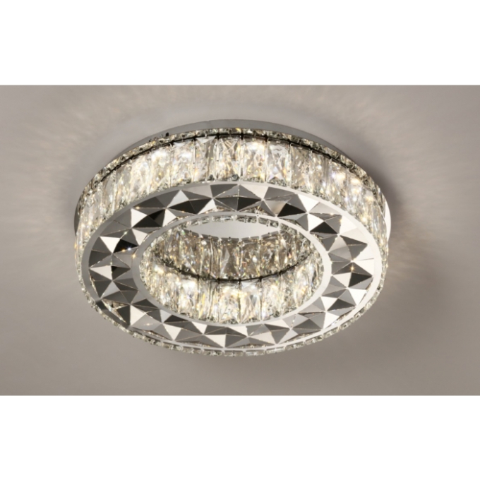 Plafon Sindora Cristal 32 watts 3000/4000/6000K Bivolt Ø350mm DCX00178