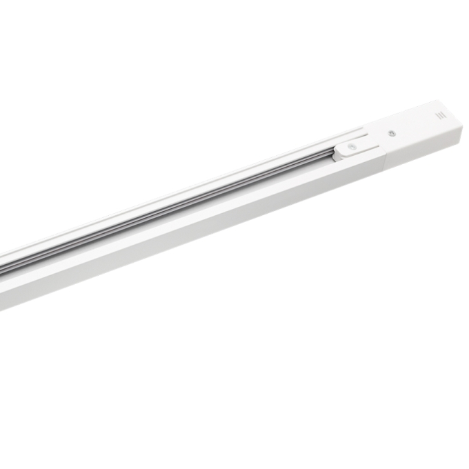 Trilho Sobrepor Eletrificado Stella 2 Metros Branco SD1020BR