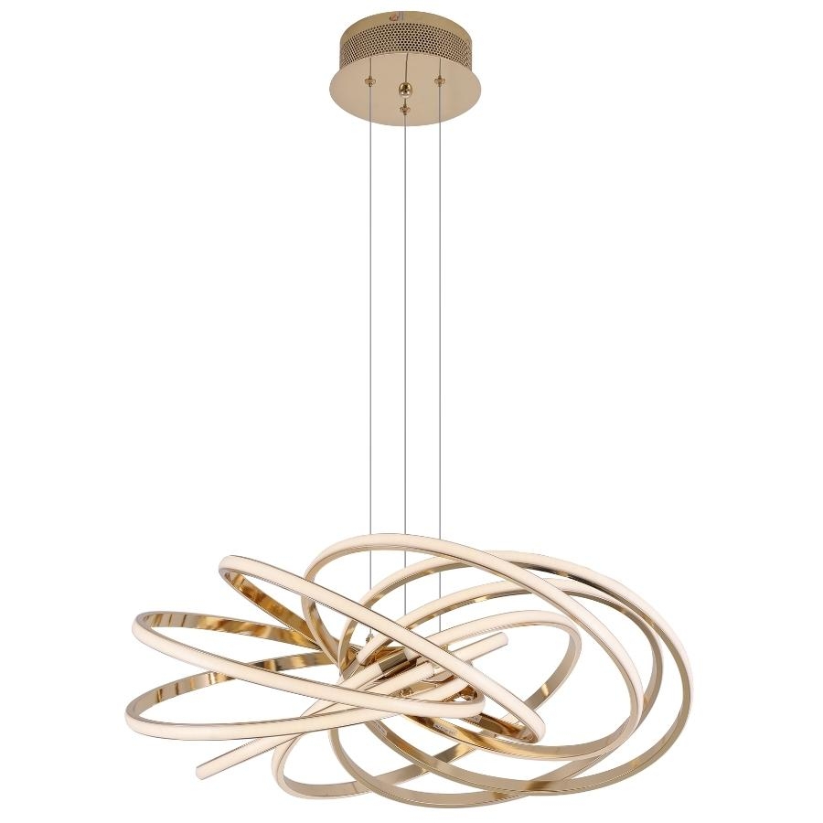 Pendente Sindora Dourado 69 watts 3500K Ø660mm DCD01236