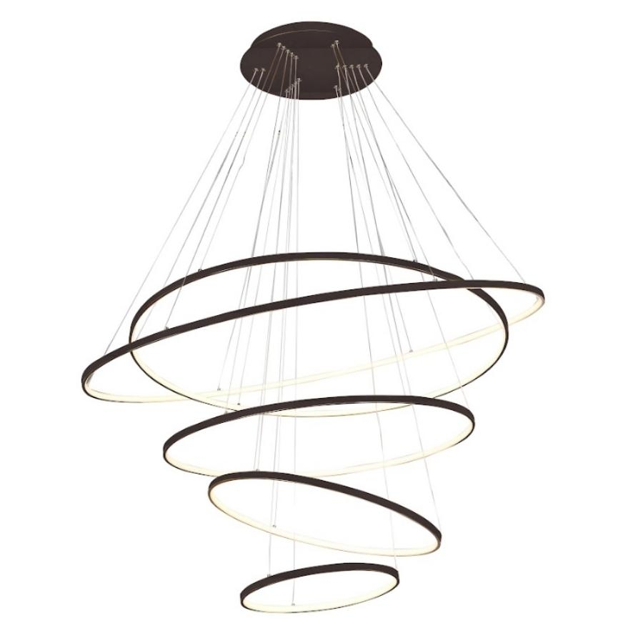 Pendente Sindora Preto 160 watts 3000K Ø1200/1000/800/600/400mm DCD015071