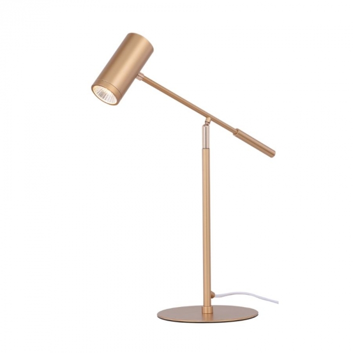 Abajur Sindora Metal Dourado Amendoim 1L GU10 500x380x180mm DCT01191