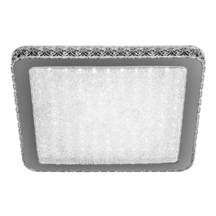 Plafon Sindora Sobrepor Quadrado Pontilhado 24 watts 6000K 400x400mm DCX00333