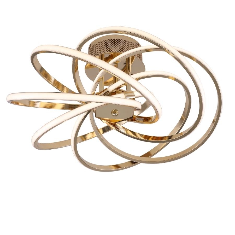 Plafon Sindora Dourado 43 watts 3500k Ø560mm DCX01232
