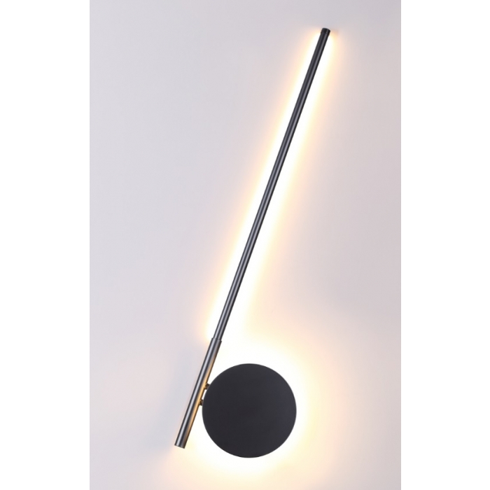 Arandela Sindora Metal Preto 16 watts 3000K 600x190x35mm DCB01127