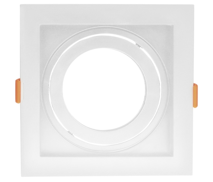 Spot Embutir Opus LED AR111 Branco 170x170mm OPS 80754
