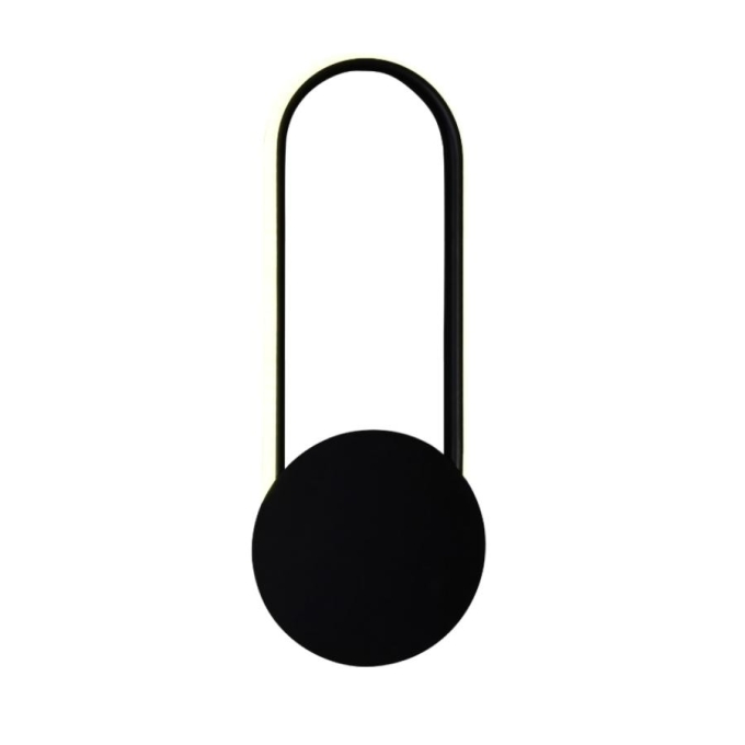 Arandela Sindora Metal Preto 16 watts 3000K 460x180x37mm DCB015074