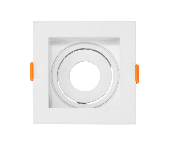 Spot Embutir Opus LED Mini Dicróica MR11 Branco 75x75mm OPS 82123