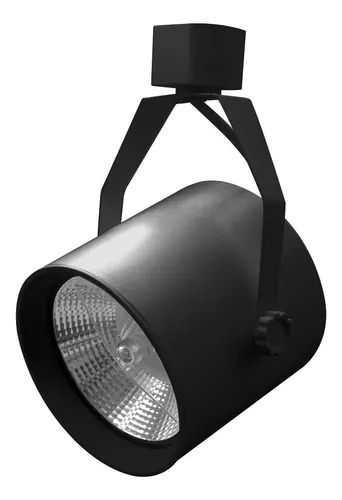 Spot pra Trilho Opus LED AR111 GU10 Preto Ø123mm OPS 81928