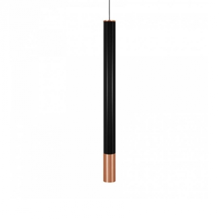 Pendente TKS Pipe Down 1L Mini Dicróica MR11 Ø38x490mm 1834