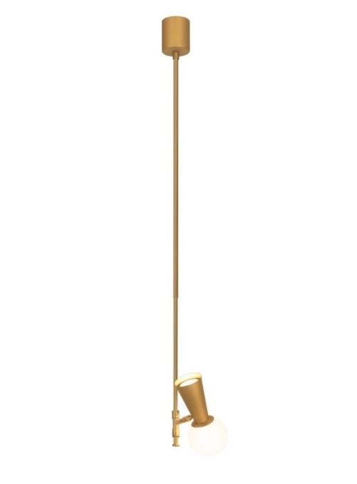 Pendente TKS Pion Tige 1L G9 + 1L Dicróica 100x200x2000mm 1797