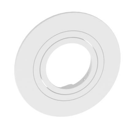 Spot Embutir Face Plana Moon AR111 Branco Ø170mm 1060266