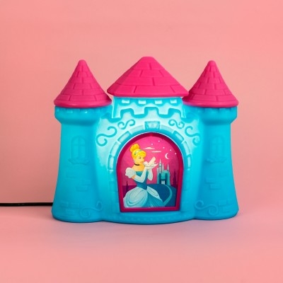 Luminária de Mesa USARE Castelo Cinderela 1L E27 250x295x145mm 