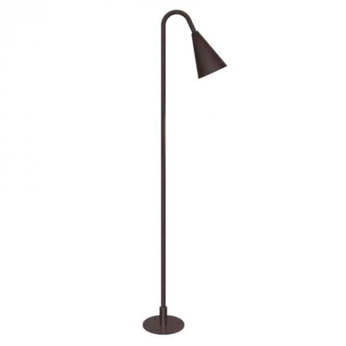 Poste Balizador TKS Open Drop Com Base 1L Mini Dicroica MR11 150x800mm 1305