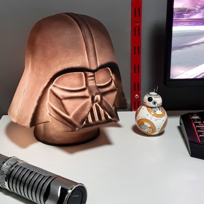 Luminária de Mesa USARE Darth Vader Star Wars 1L E27 280x260x300mm 