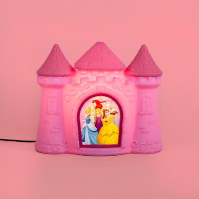 Luminária de Mesa USARE Castelo Princesas 1L E27 250x295x145mm 