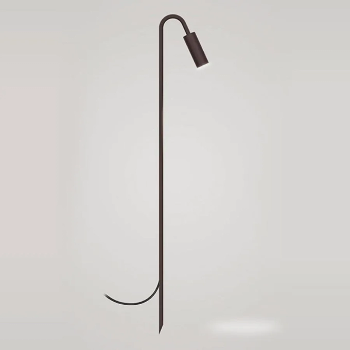 Poste Balizador TKS Pipe Open Hook Sem Difusor 1L Mini Dicroica MR11 120x800mm 1308