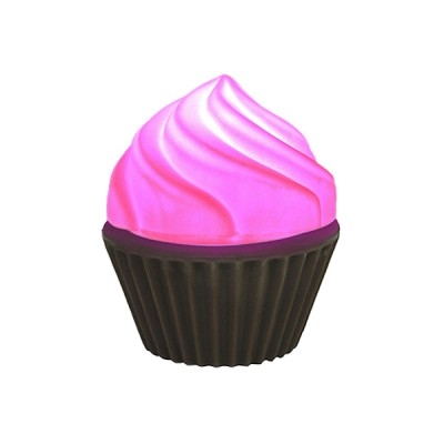 Luminária de Mesa USARE Cupcake Rosa 1L E27 200x160x160mm 