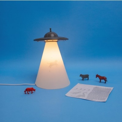 Luminária de Mesa USARE Ovni 1L E27 320x170x170mm 