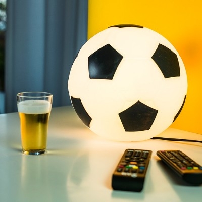 Luminária de Mesa USARE Bola de Futebol 1L E27 Ø255mm 