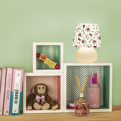 Abajur Micro Lampe USARE Hello Kitty 1L E27 200x150x150mm Luciano Martins