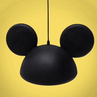 Pendente USARE Orelhas Mickey Preto 1L E27 240x410x270mm 