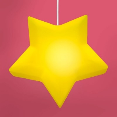Pendente USARE Estrela 1L E27 325x325x100mm