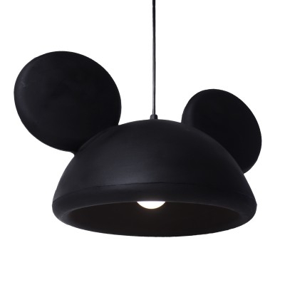 Pendente USARE Orelhas Mickey Preto 1L E27 240x410x270mm 
