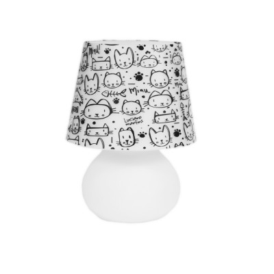 Abajur Micro Lampe USARE  Gatos 1L E27 200x150x150mm Luciano Martins