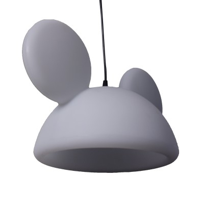 Pendente USARE Orelhas Mickey Branco 1L E27 240x410x270mm 