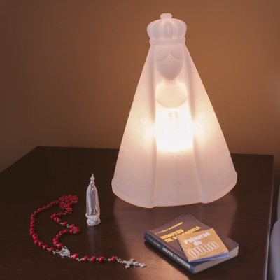 Luminária de Mesa USARE Nossa Senhora 1L E27 300x130x150mm 