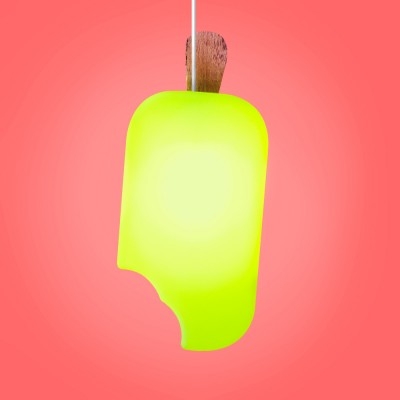 Pendente USARE Picolé Verde 1L E27 420x180x80mm