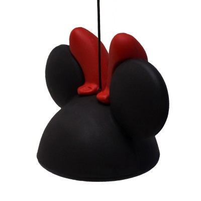 Pendente USARE Orelhas Minnie Preto 1L E27 240x410x270mm 