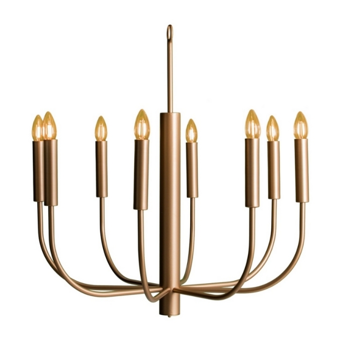 Lustre Foco Metallo Amália 8L E14 Ø700x694mm LU 428