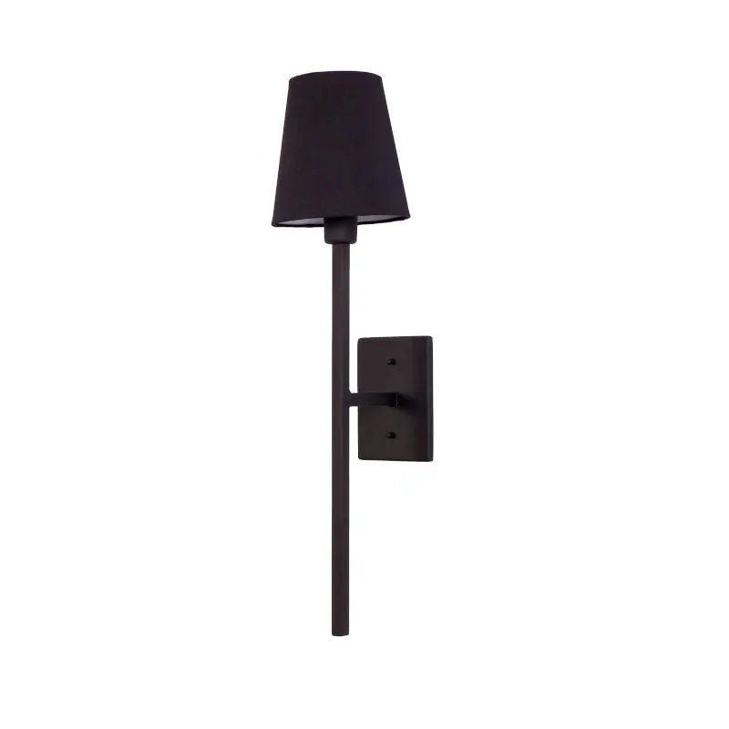 Arandela Foco Metallo Tocheiro Cúpula de Metal 1L E27 160x180x610mm AR105/QM