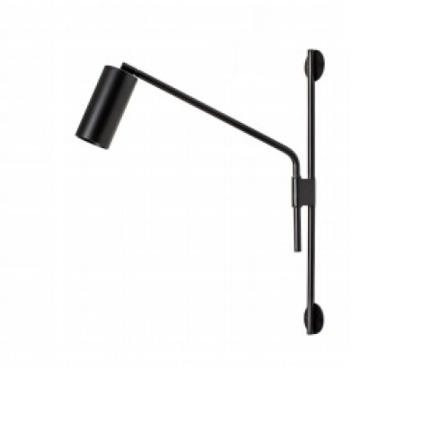 Arandela Foco Metallo Cilindro Articulada Ligação Direta 1L GU10 56x475x500mm AR 127/LD