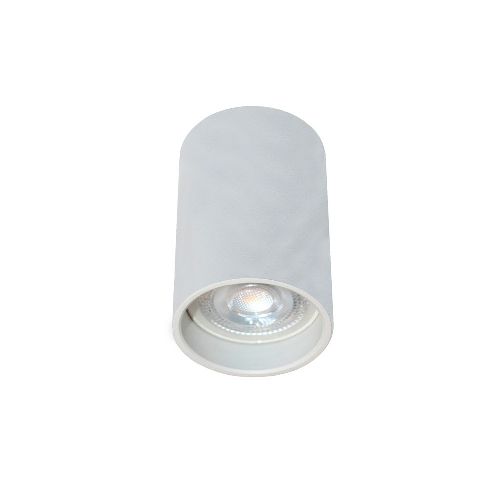 Spot Sobrepor Redondo TKS Pipe 1L Dicróica MR16 Ø60x70mm 1056