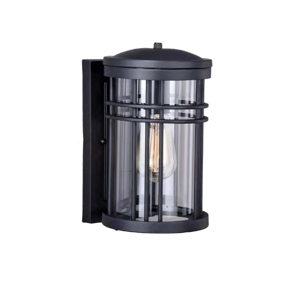 Arandela Lighting Store Colonial Alumínio Fundido e Vidro  Transparente 1L E27 120x190mm LO-1440