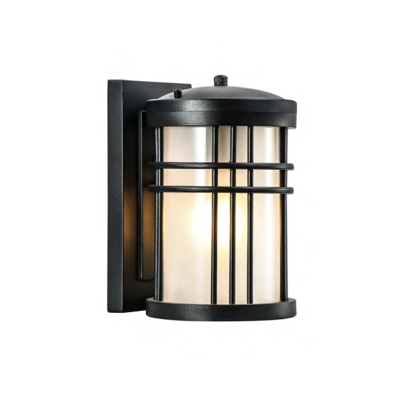Arandela Lighting Store Colonial Alumínio Fundido e Vidro  Fosco 1L E27 150x185x250mm LO-1436